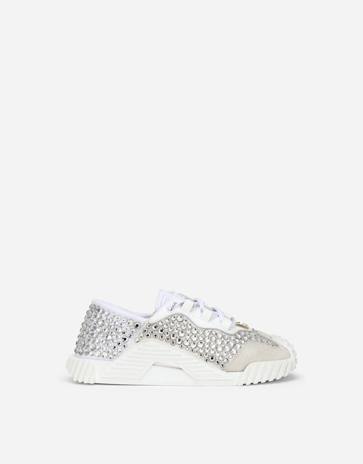 Dolce & Gabbana NS1 sneakers with fusible rhinestones разноцветный D11107AY702