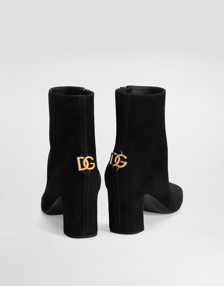 Dolce & Gabbana Bottines en daim Noir CT1092A1275