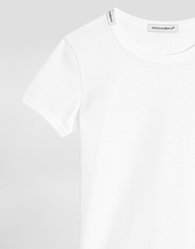 Dolce & Gabbana Short-sleeved jersey t-shirt two-pack White L4J703ON00H