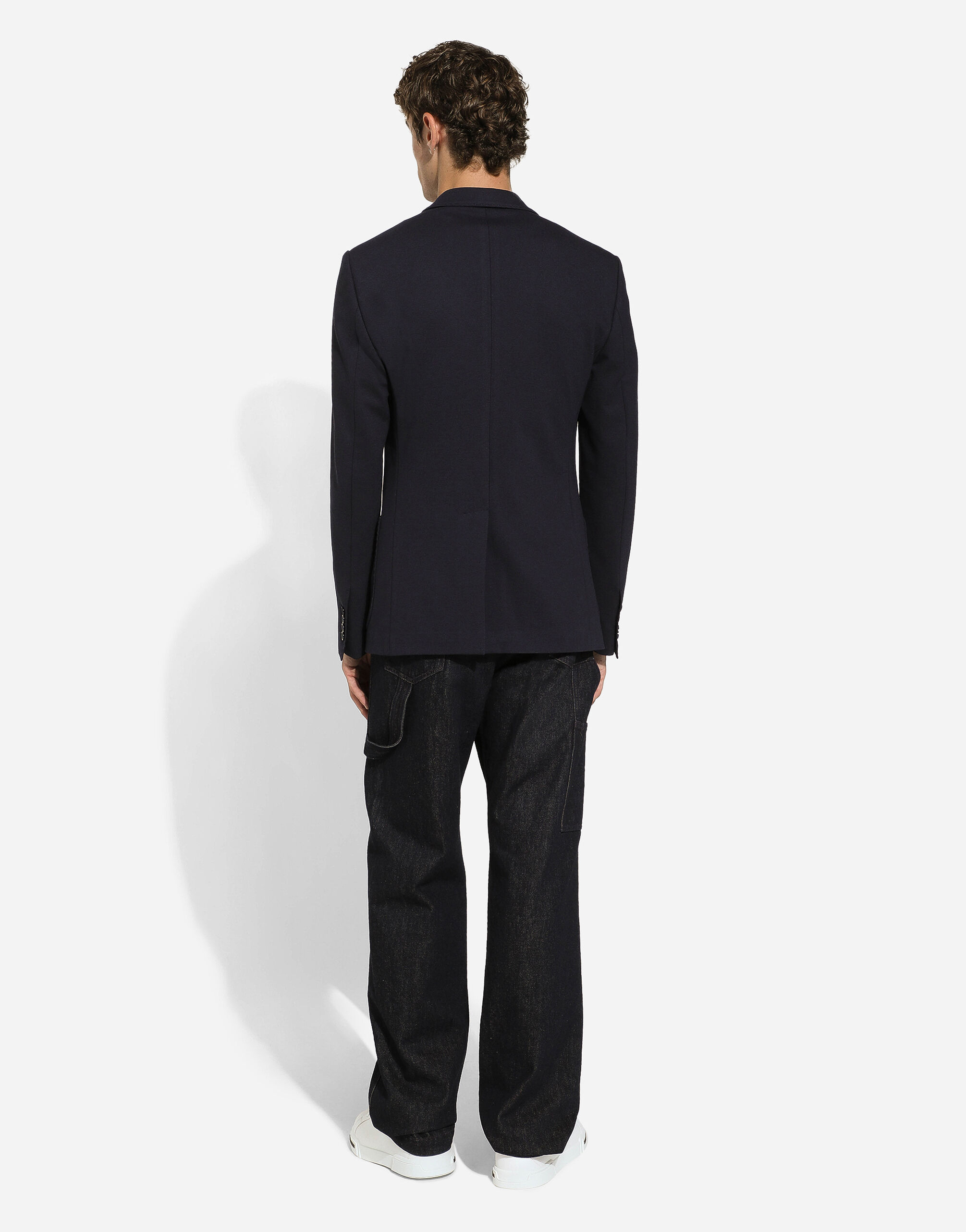 【送料&関税込】Dolce & Gabbana Single-breasted Jacket Dolce & Gabbana Single-Breasted Sicilia Blazer Jacket