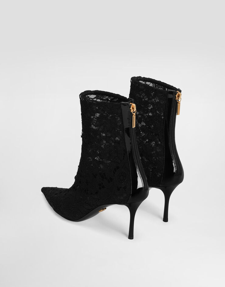 Dolce & Gabbana Stivaletto in pizzo Dolce & Gabbana Stivaletto in pizzo Nero CT1119A0610