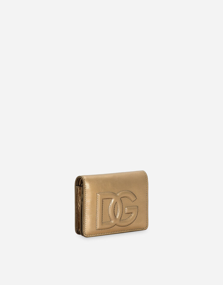 Dolce&Gabbana DG Logo コンチネンタルウォレット ゴールド BI1211AO855