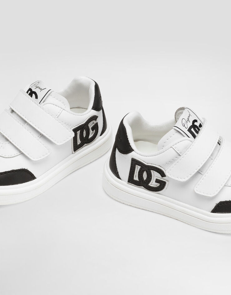 Dolce & Gabbana DG Original calfskin low-top sneakers with DG logo Multicolor DN0205A1048