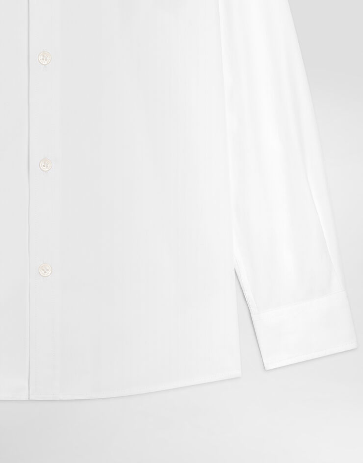 Dolce & Gabbana Poplin shirt with logo  L43S23G7P6F