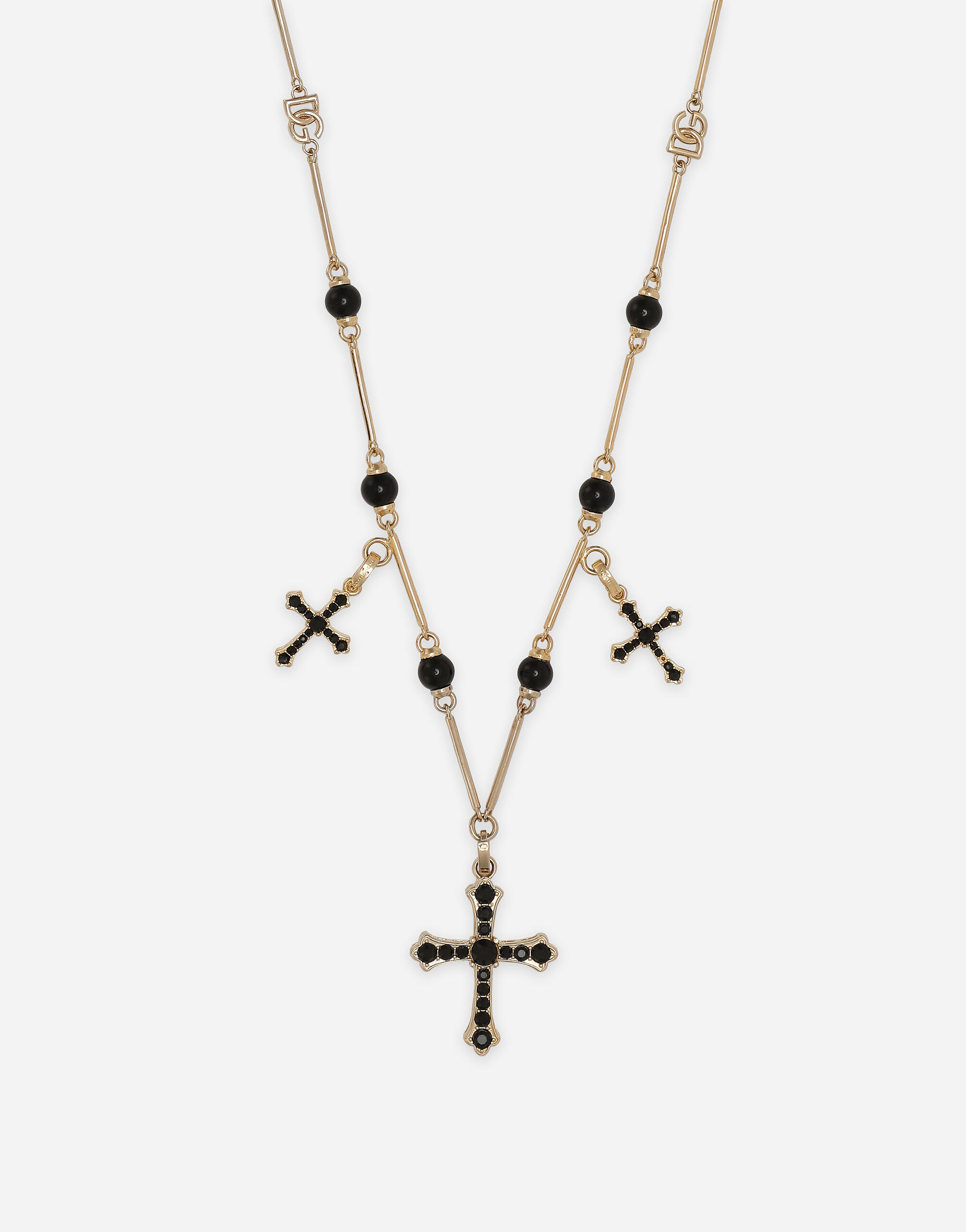 Rosary style necklace without cross online