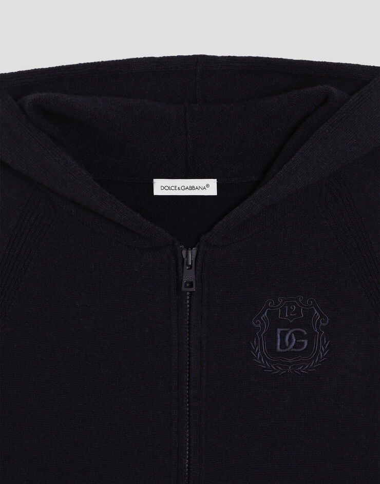 Dolce & Gabbana Wool cardigan with zip  L4KWJ6JDVGS