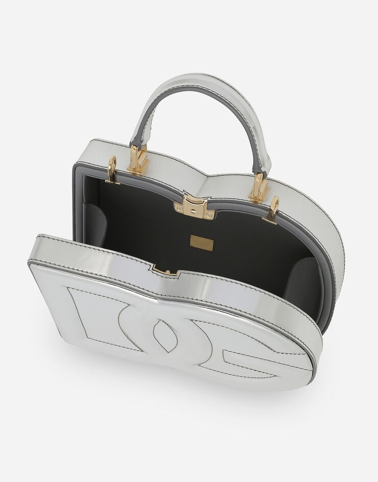 Dolce & Gabbana DG Logo Bag crossbody box bag Silver BB7544AY828