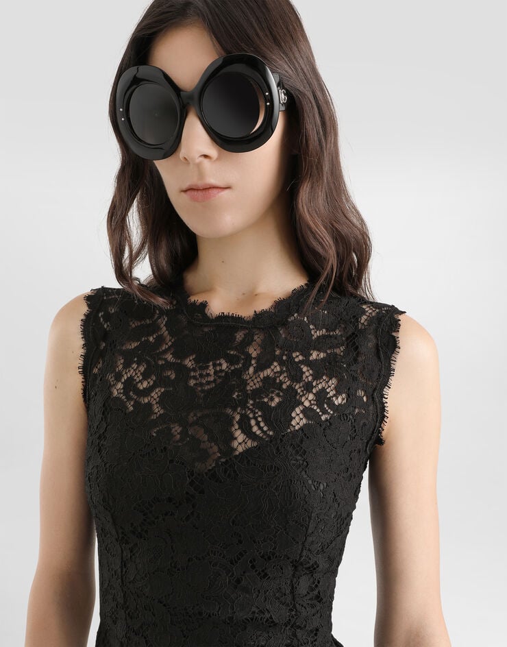 Dolce & Gabbana Cordonetto lace dress Dolce & Gabbana Cordonetto lace dress Black F6H0ZTHLMTB
