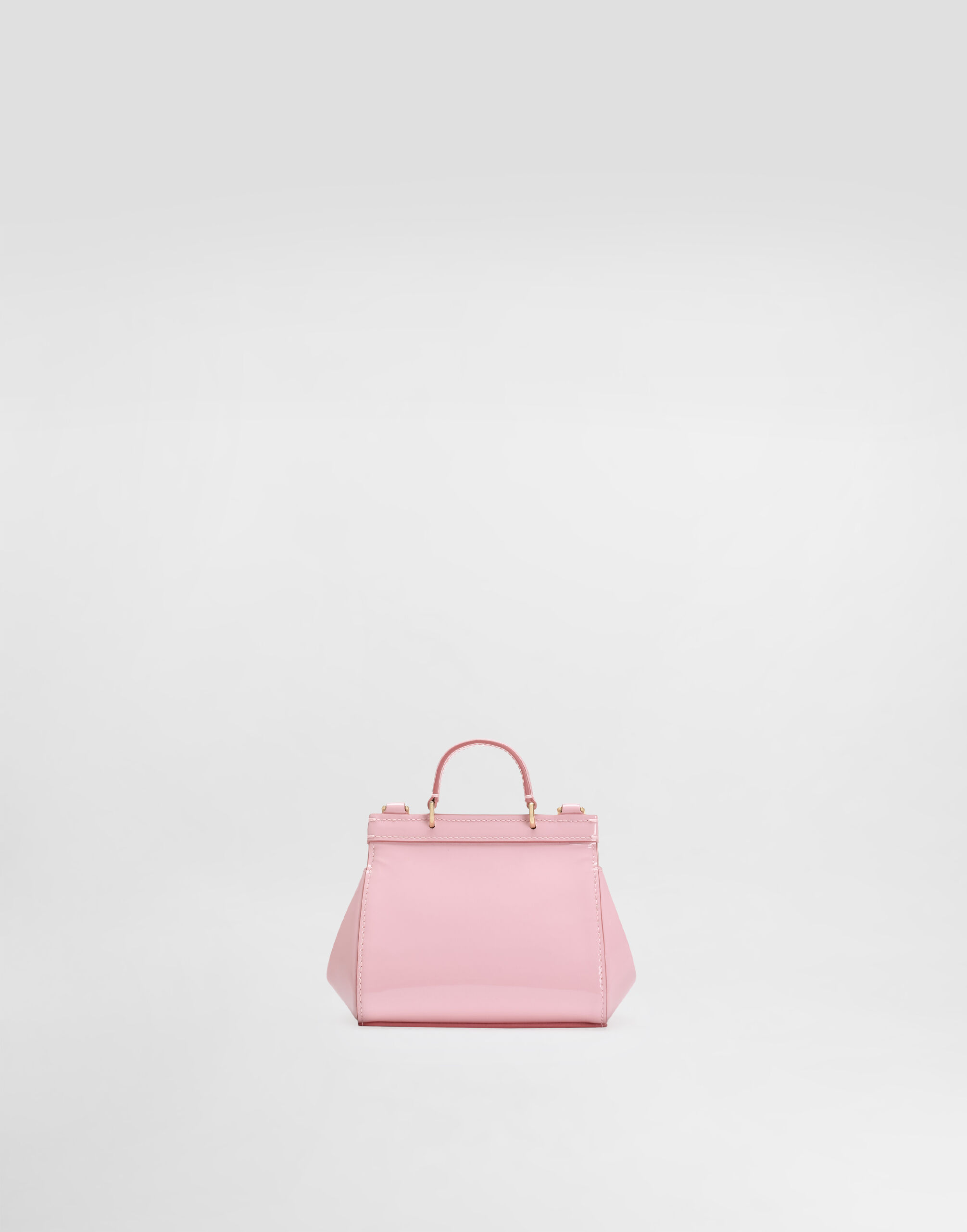Patent leather mini Sicily bag
