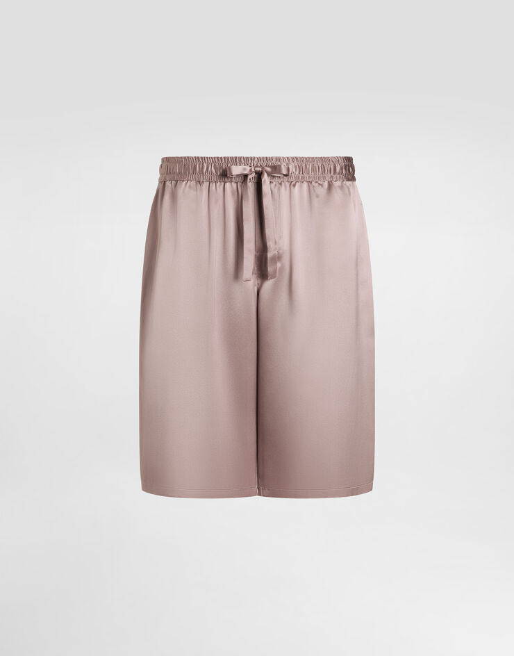 Dolce & Gabbana Silk shorts Lilac GV5MAZFU1AU