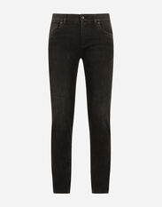Dolce & Gabbana Black wash skinny stretch jeans Multicolor GY07CDG8FS7