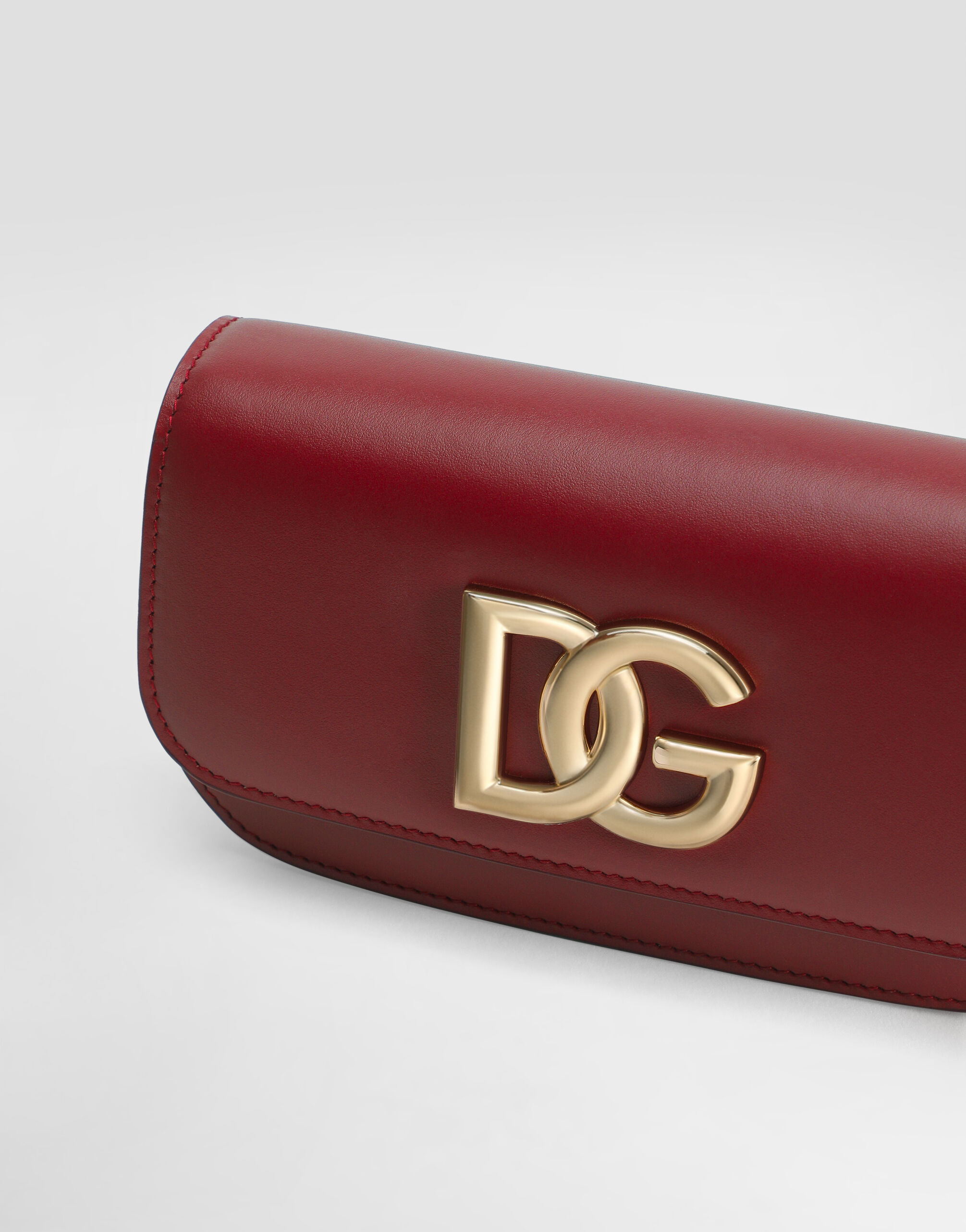3.5 shoulder bag in Bordeaux for Women | Dolce&Gabbana®