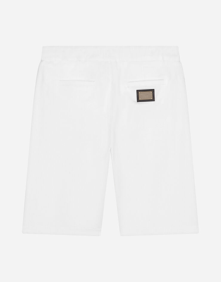 Dolce & Gabbana Gabardine shorts White L43Q25G7M4D
