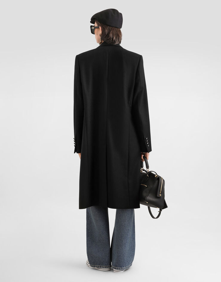 Dolce & Gabbana 코트 양모 소재 블랙 F0W6GTHU2B0