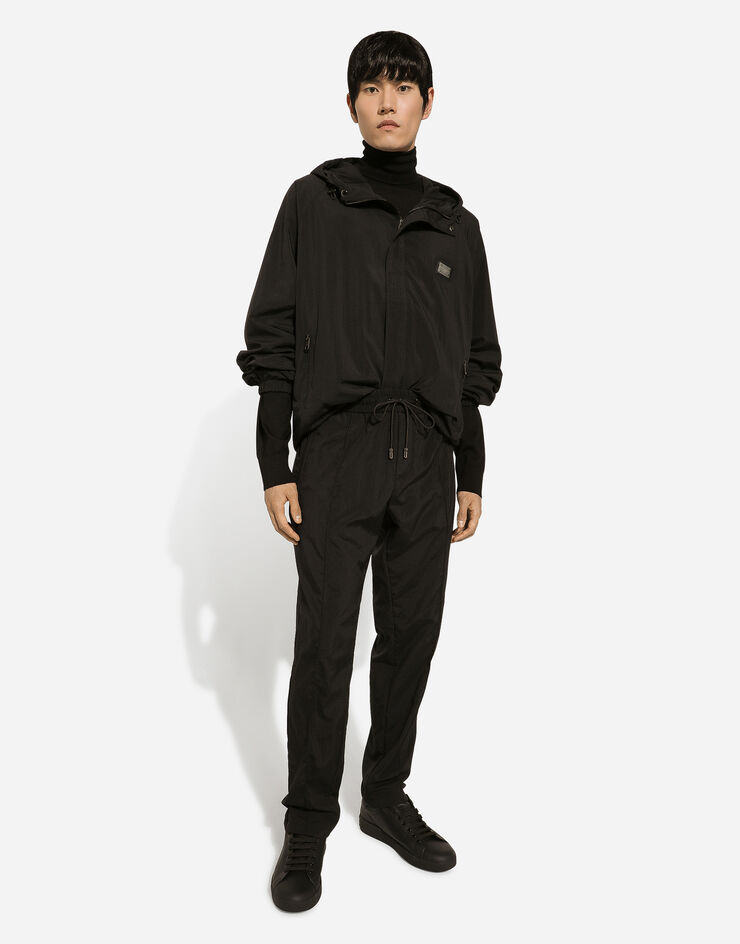 Dolce & Gabbana 후드 재킷 블랙 G9AVDTGH460