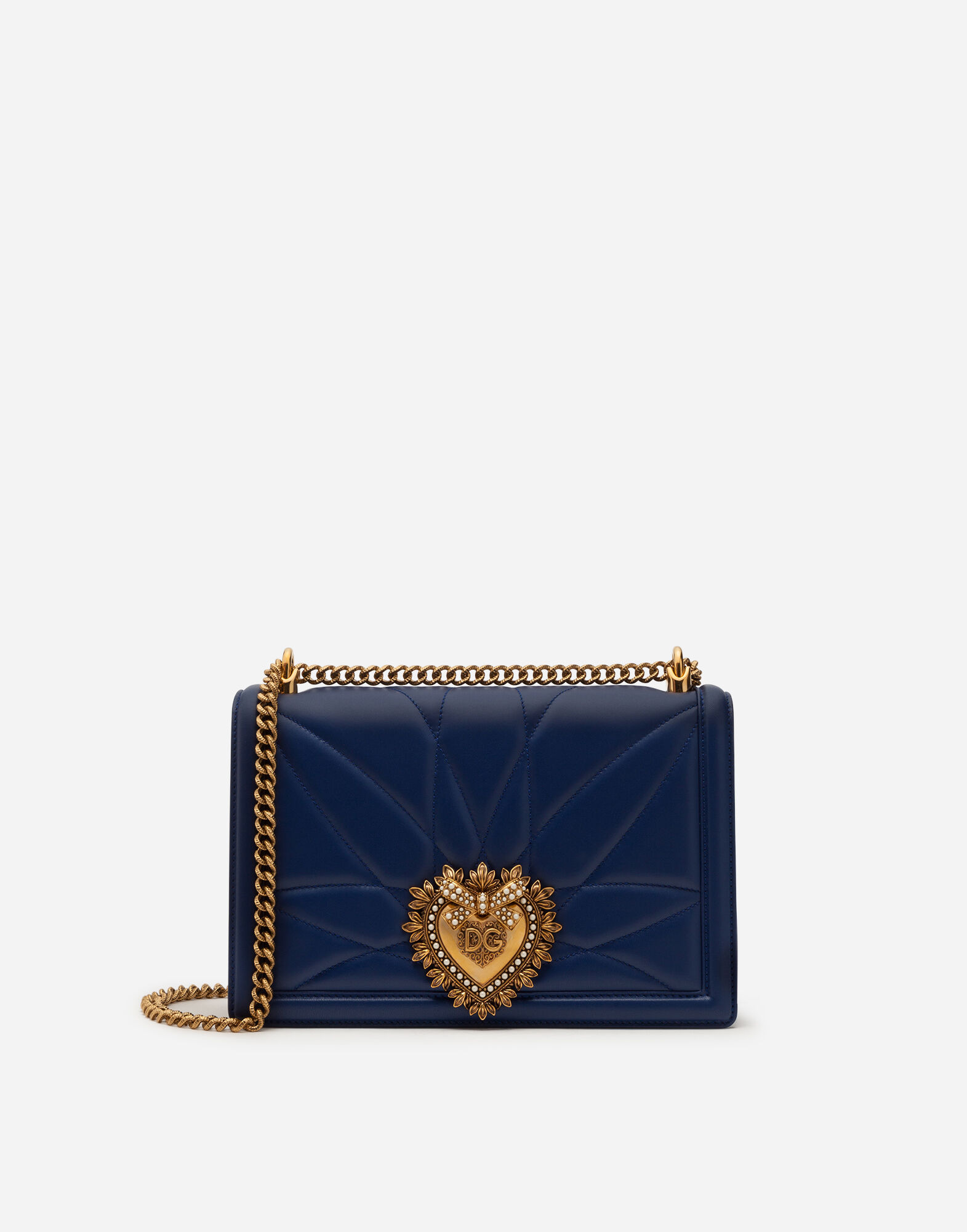 Large matelasse nappa leather Devotion bag