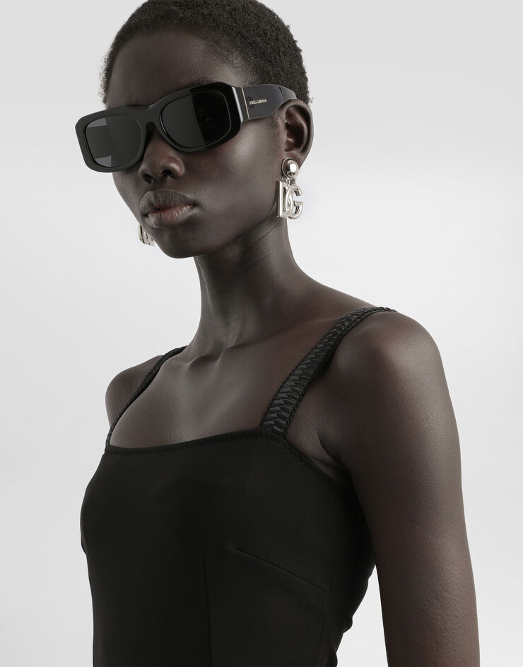 Dolce & Gabbana Jersey Milano rib sheath dress Black F6ARTTFUGN7