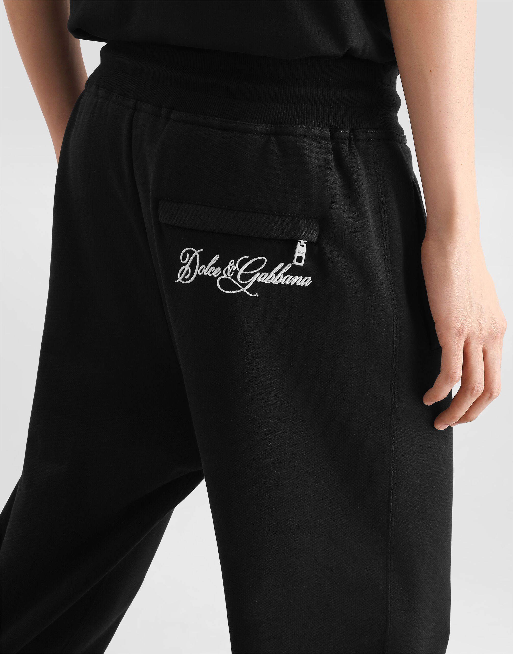Cotton jogging trousers - thumbnail 5
