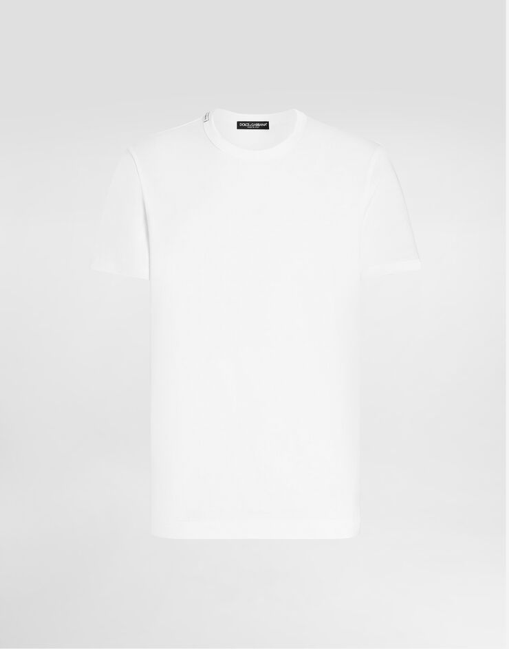 Dolce & Gabbana T-shirt in cotton WHITE G8JX7TFU7EQ