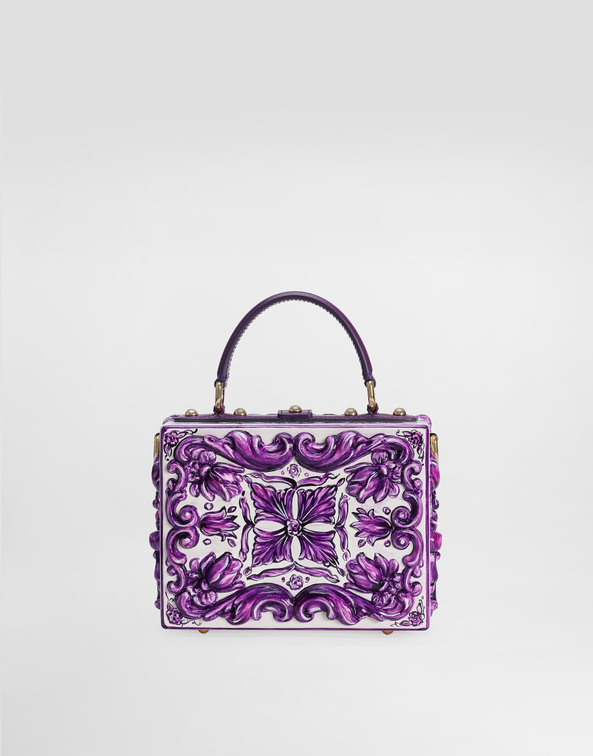 Dolce Box Majolica resin handbag in Multicolor for Women