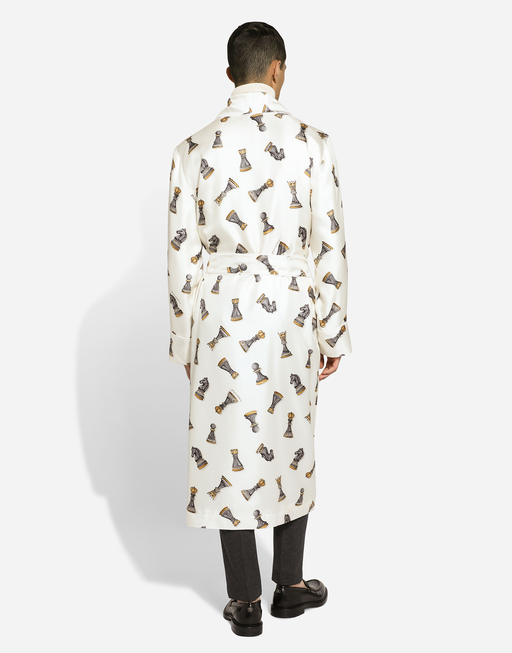 Dolce & Gabbana マヨリカプリント シルクツイル ガウン G0936TIS1VA_HA5EQ_0.jpg