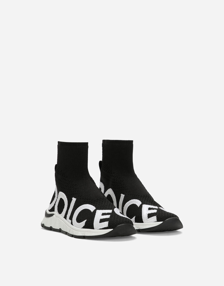Dolce&Gabbana Sneakers Sorrento 2.0 montantes en fine maille stretch Multicolore DA5179AK338