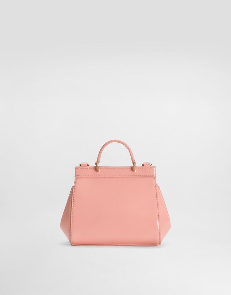 Dolce & Gabbana Patent leather sicily handbag Pink EB0003A1067