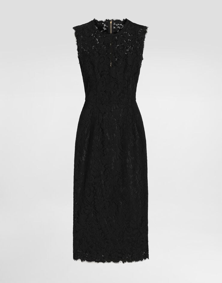 Dolce & Gabbana Cordonetto lace dress Dolce & Gabbana Cordonetto lace dress Black F6H0ZTHLMTB