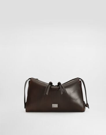 Dolce & Gabbana Vittoria tempesta calfskin bag Brown BM2049AU994