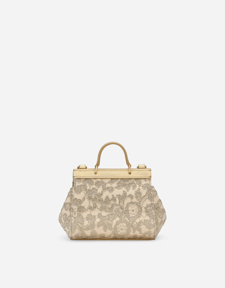 Dolce&Gabbana Mini Sicily handbag Gold EB0003AJ649