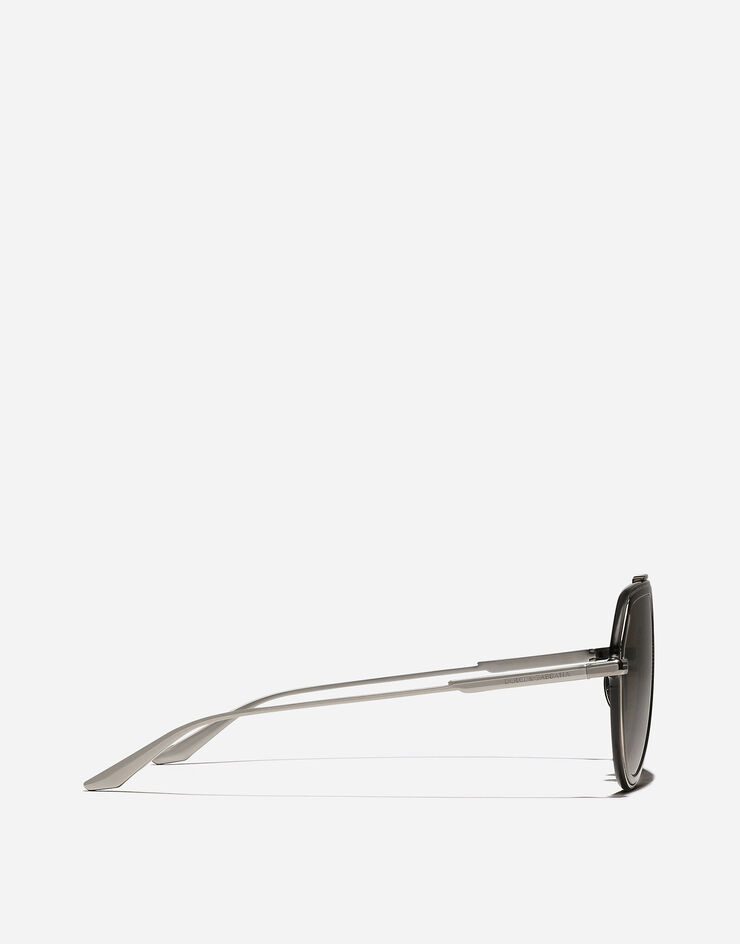 Dolce & Gabbana Sonnenbrille Metal Classic Bronze gebürstet VG230AVM273