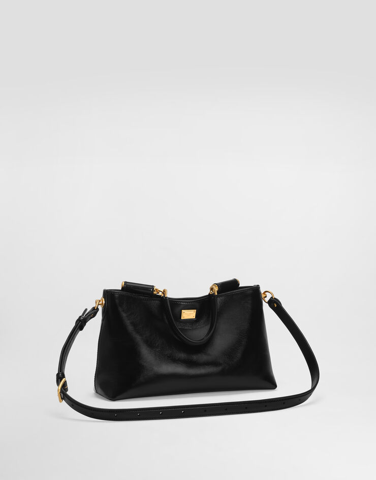 Dolce & Gabbana Vittoria calfskin handbag Dolce & Gabbana Vittoria calfskin handbag Black BB7896AZ000