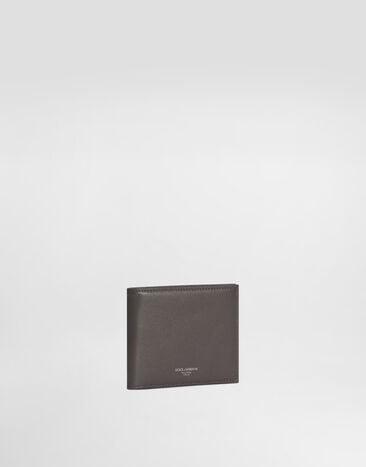 Dolce & Gabbana Calfskin bifold wallet Grey BP1321AV956