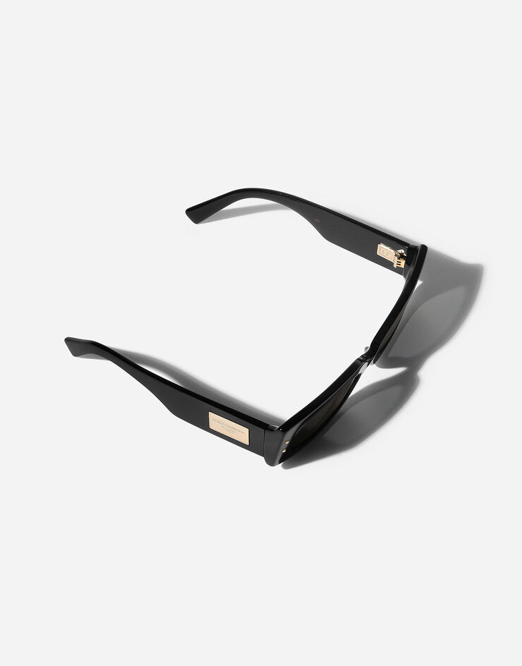 Dolce & Gabbana Sonnenbrille DG PLAQUE Schwarz VG447EVP187