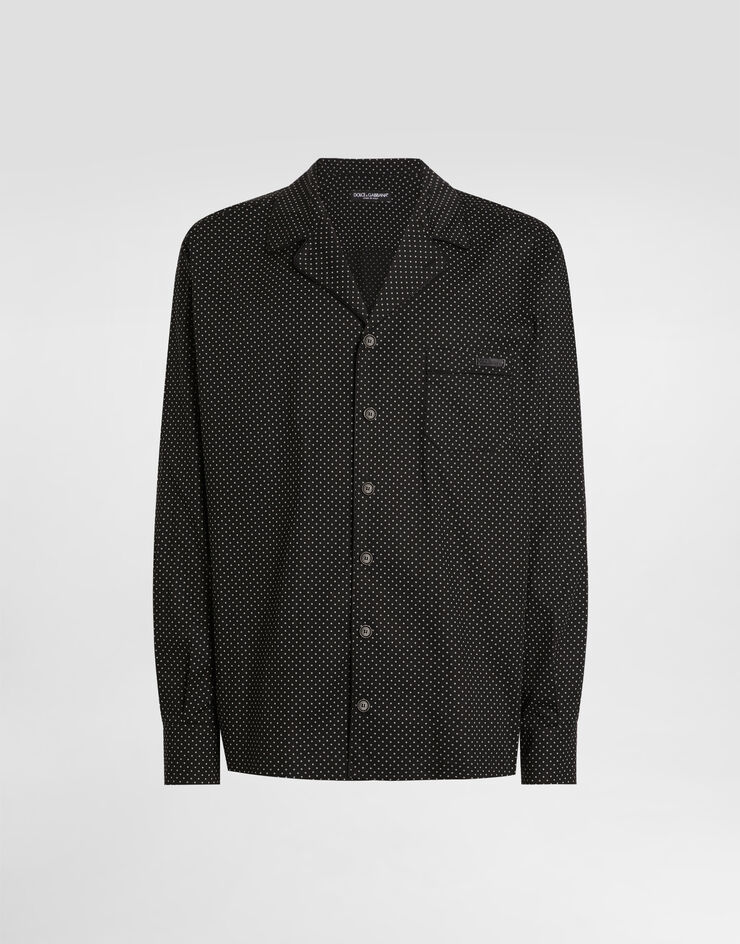 Dolce & Gabbana Microprinted vanity shirt Multicolor G5IF1TFMRBN
