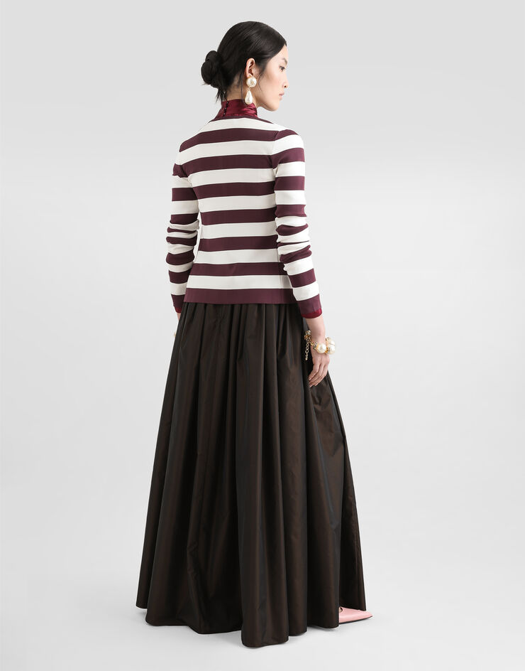 Dolce & Gabbana タフタ ロング サーキュラースカート マルチカラー F4C2UTHUMJD