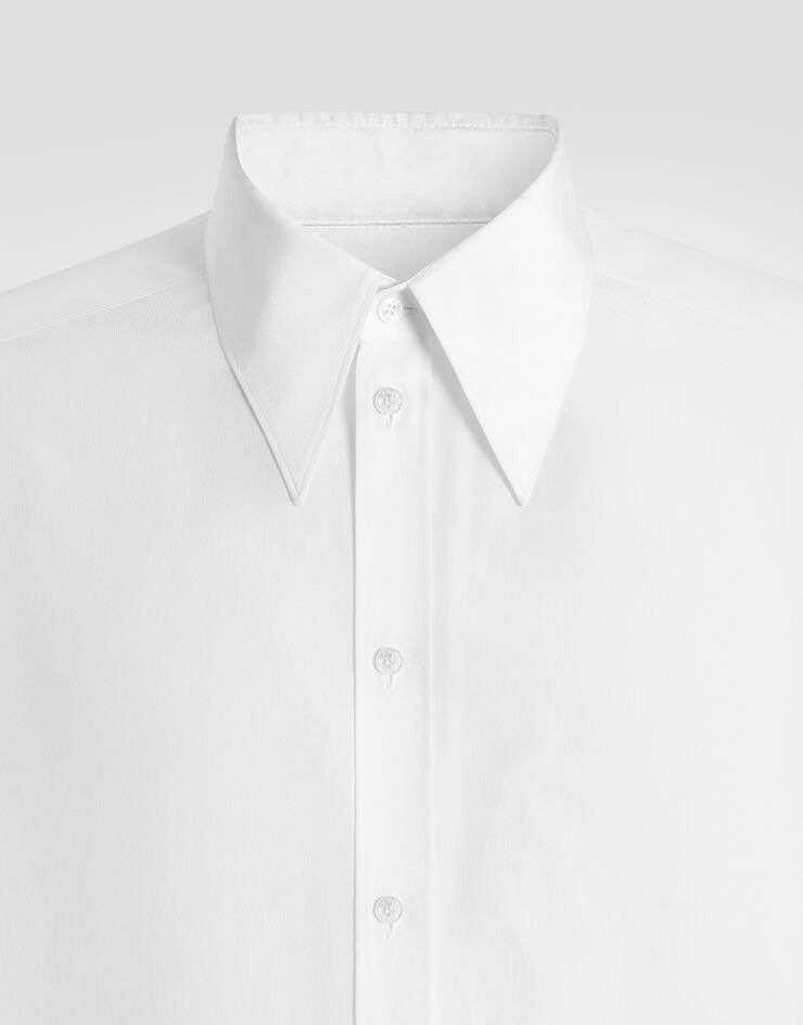 Dolce & Gabbana Gold crêpe de chine shirt White G5NP9TGK522