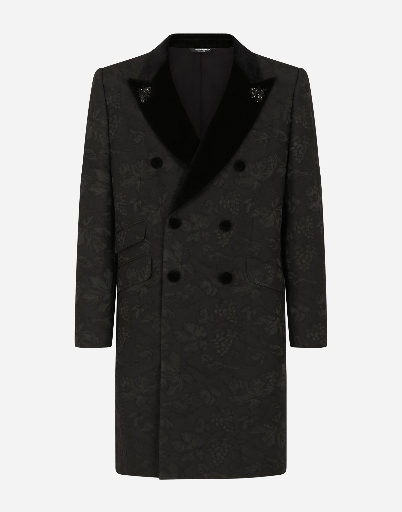 【DOLCE&GABBANA】ダブルブレスト テクニカル ジャージーコート Dolce&Gabbana】ダブルブレスト テクニカルジャージーコート
