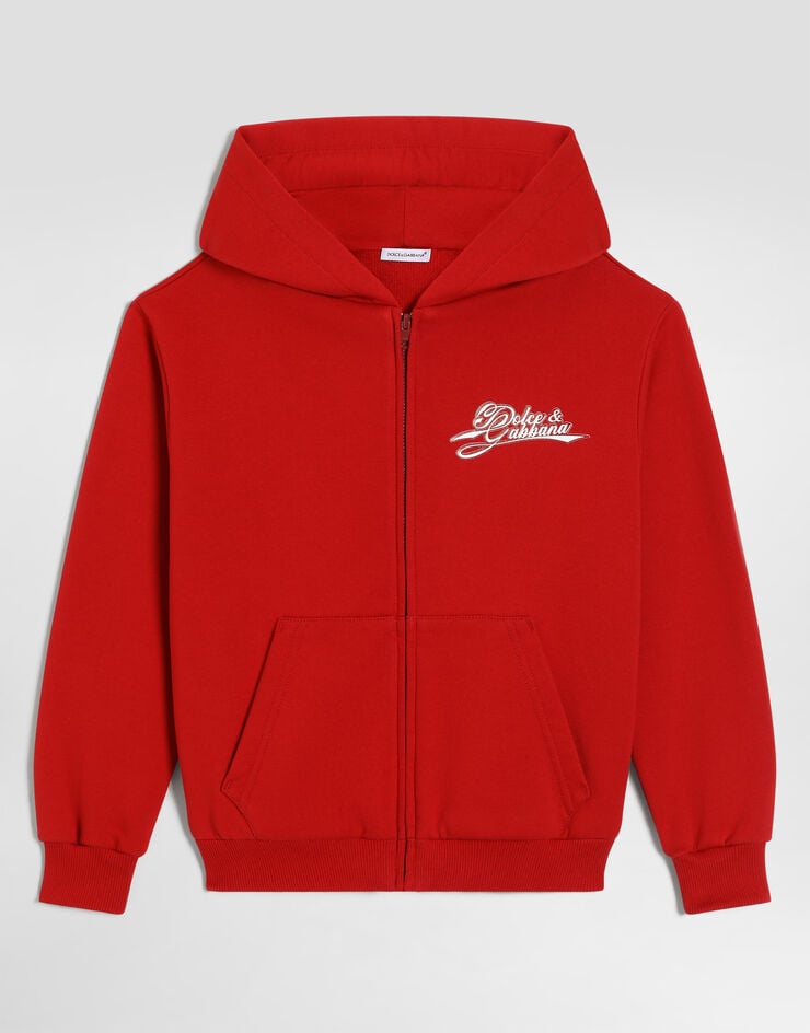 Dolce & Gabbana Sweat à capuche avec logo Dolce & Gabbana Sweat à capuche avec logo Red L4JWNTG7P4X