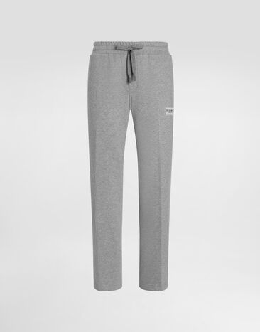 Dolce & Gabbana Stretch jersey jogging pants Grey GP109TG7O2N