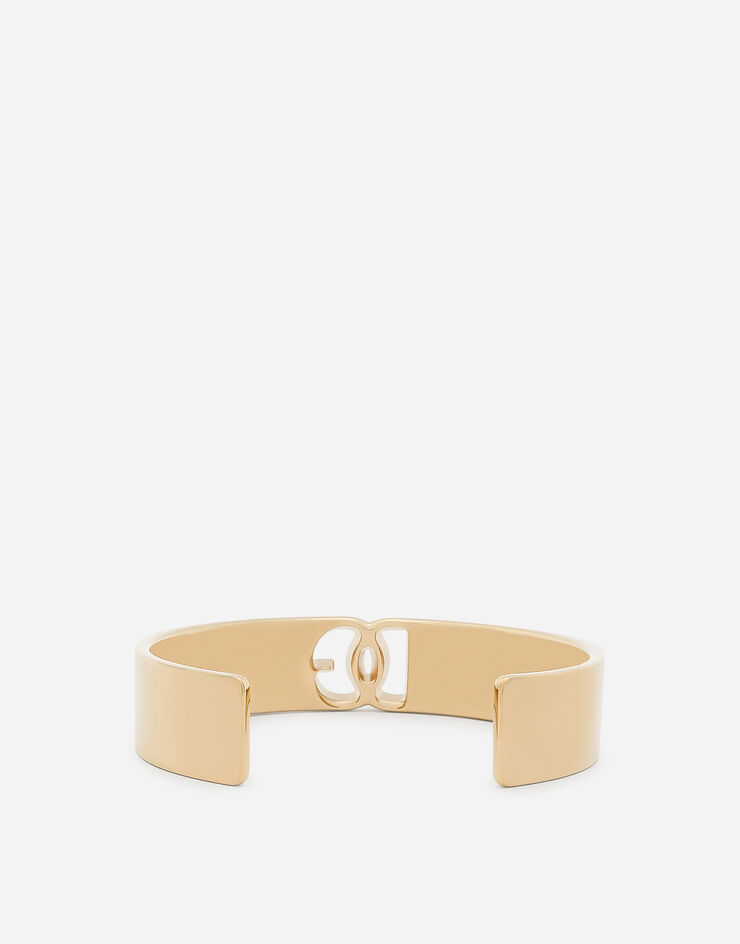 Dolce & Gabbana Pulsera con logotipo DG cortado Dorado WBQ5P7W1111