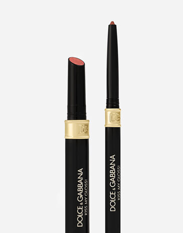 Dolce & Gabbana Kiss My Gloss! 01 Whisper - Rosey pink liner and pink perlescent gloss MKUPLIP0016