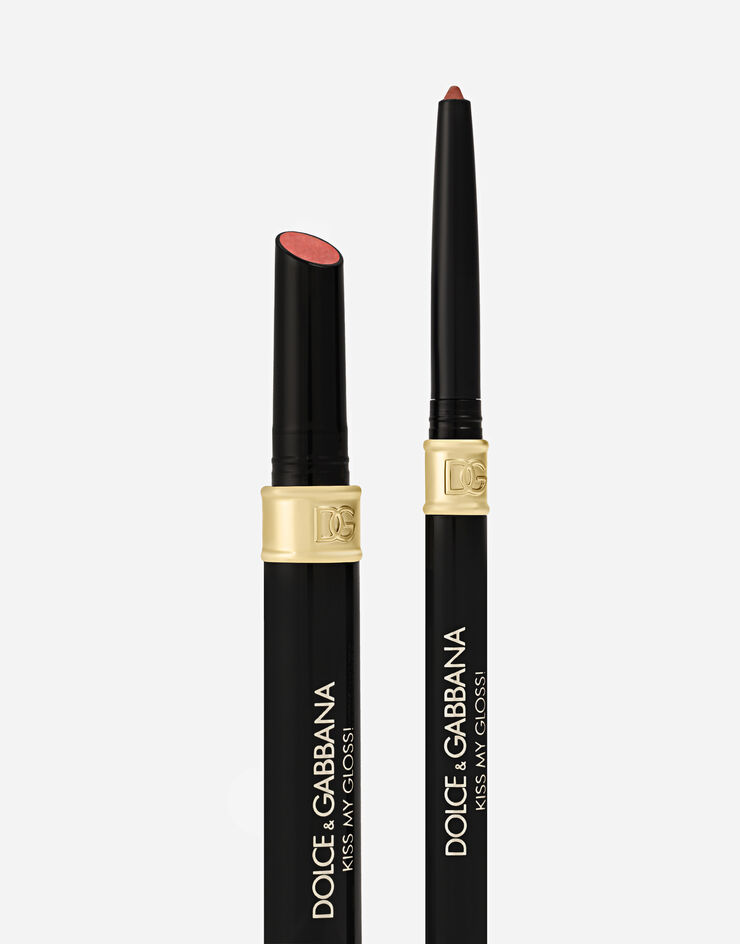 Dolce & Gabbana Kiss My Gloss! 01 Whisper - Rosey pink liner and pink perlescent gloss MKUPLIP0016