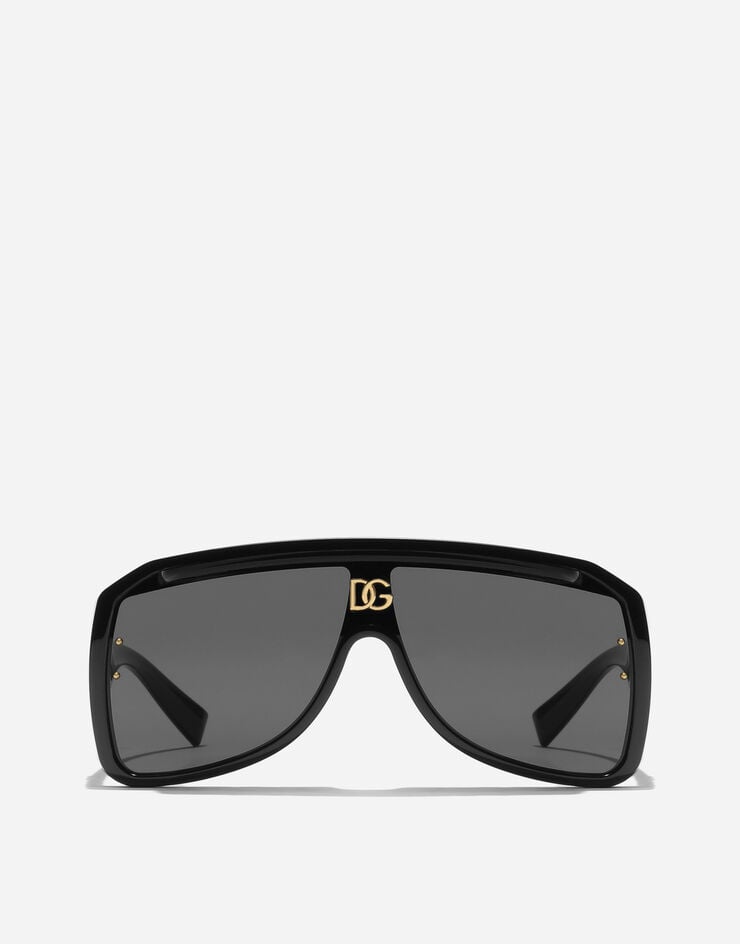 Dolce & Gabbana DG Crossed Sunglasses Black VG6205VN187