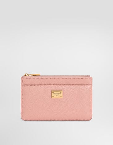 Dolce & Gabbana Calfskin card holder Pink BI1261A0841