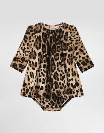 Dolce & Gabbana Leopard-print interlock dress Print L2JDB5FSGQX