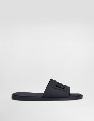 Dolce & Gabbana Rubber beachwear sliders Print A80465A6A87