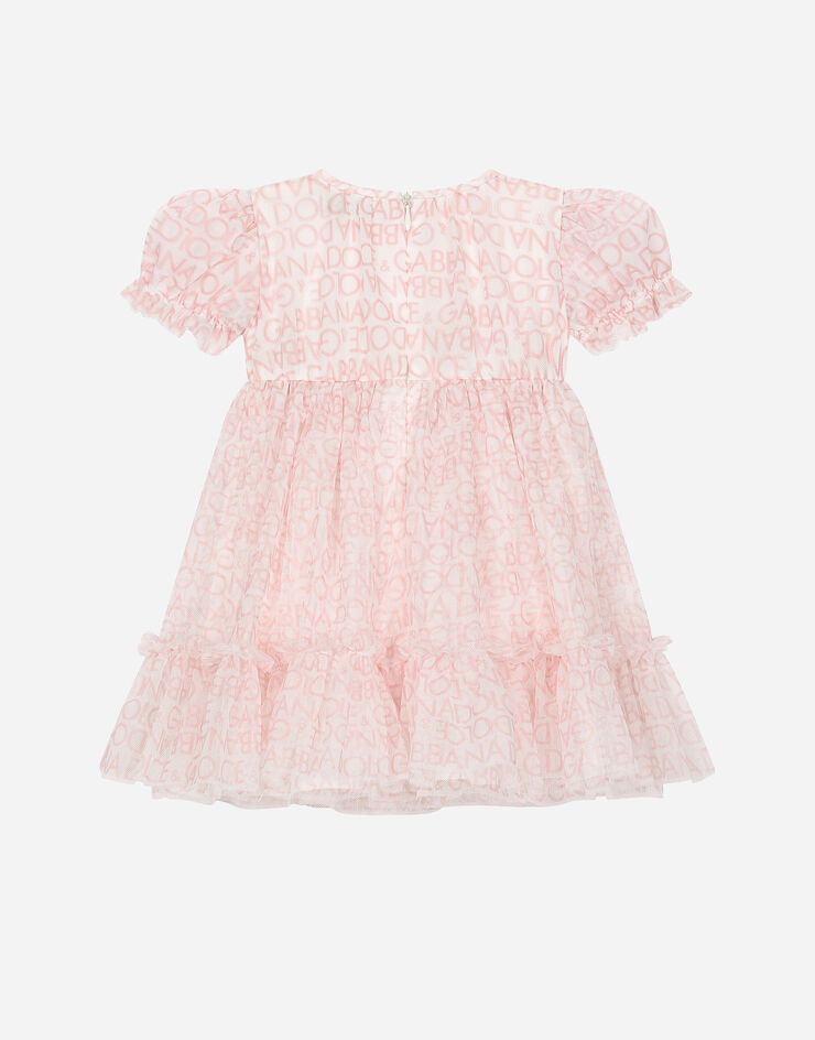 Dolce & Gabbana Dress with tulle bloomers Drucken L23DH7ISMGS