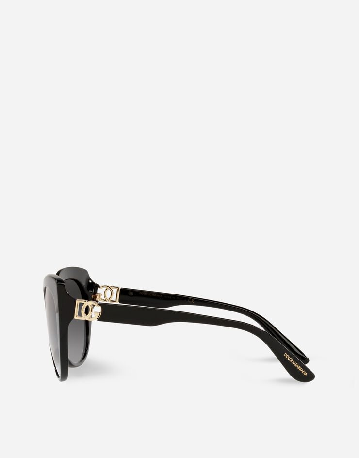 Dolce & Gabbana Lunettes de soleil DG Crossed Noir VG439CVP18G