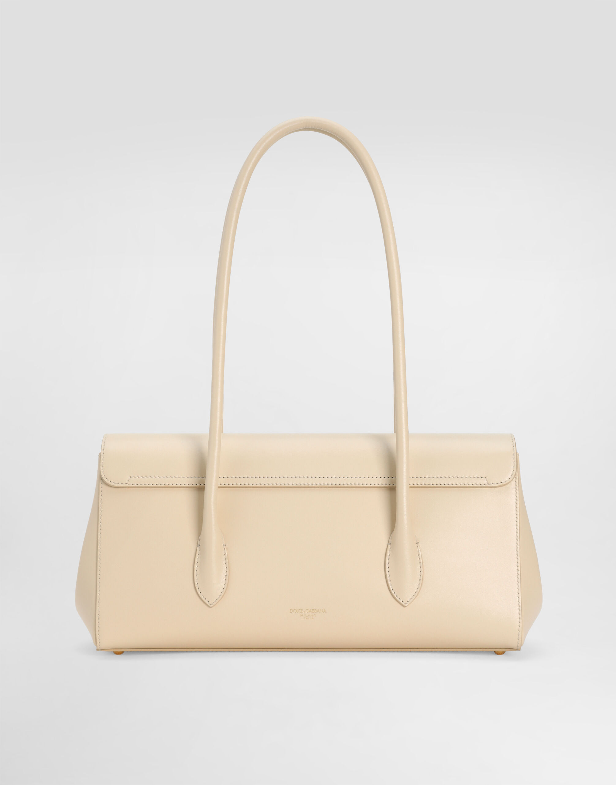Marlene handbag in palmellato calfskin in White for Women